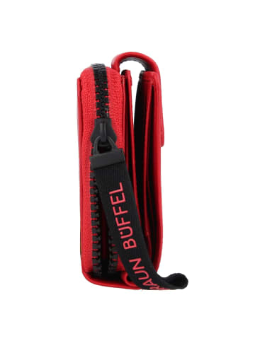 Braun Büffel Capri Geldbörse Leder 12 cm in rot