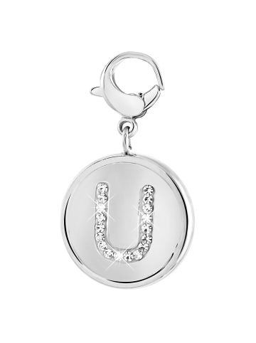 Lucardi Anhänger "Buchstabe U" Rund