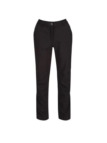 Regatta Fenton Softshellhose in Kurzgrößen Fleecefutter in Schwarz