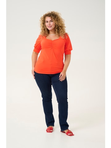 KAFFE curve T-shirt KCsissy in Grenadine