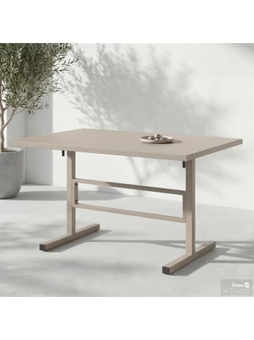 home24 Klapptisch Kiva in Taupe