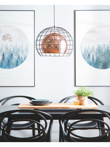 Beliani Pendelleuchten LIRI in Kupfer - (W) 38 x (H) 128 x (L) 38 cm