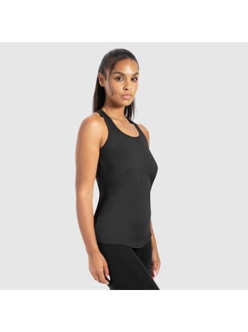 SMILODOX Tank Top Meggy in Schwarz