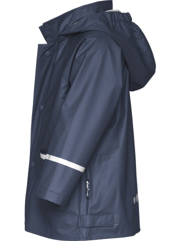Playshoes Kinder Regenjacke "Regenjacke Basic" in Blau