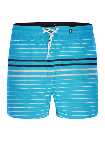 Tom Tailor Badeshorts Style Simon in turquoise-hawaiian blue