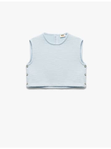 KOTON BLUSE SS in Blau