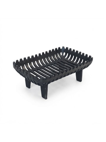 Kaminrost in Schwarz - (B)42 x (H)16 x (T)28 cm