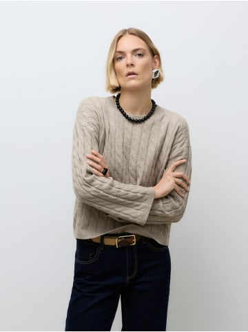 Vero Moda Strickpullover in Natural Melange