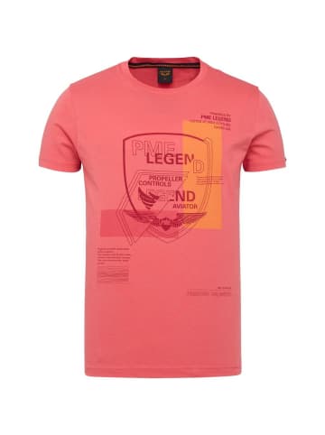 PME Legend T-Shirt in rose of sharon