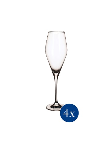 Villeroy & Boch 4er Set Champagnergläser La Divina 260 ml in transparent