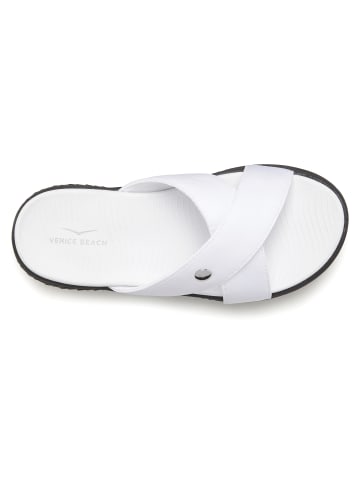 Venice Beach Badepantolette in weiß