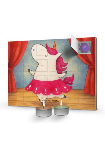 Mr. & Mrs. Panda Duftkerzen Adventskalender Einhorn Ballerina De... in Weiß