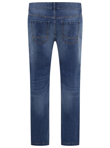 Man's World Gerade Jeans in medium blue