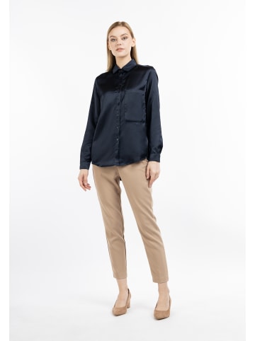 DreiMaster Damen Hemdbluse in Navy