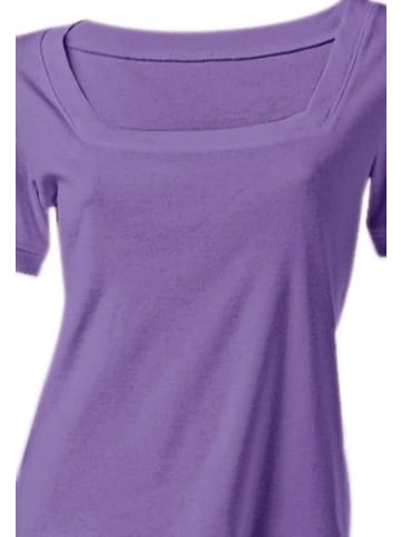 Heine Carré-Shirt in lila