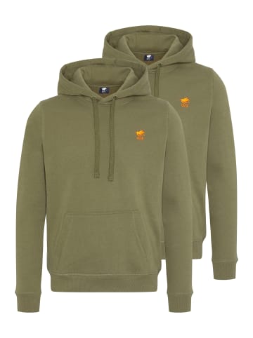 Polo Sylt Sweatshirt / Hoodie Basic in Dunkelgrün