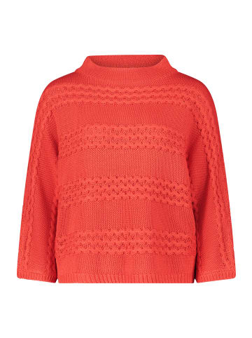 Betty Barclay Grobstrick-Pullover mit Struktur in Poppy Red