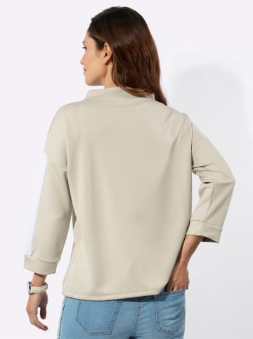 WITT WEIDEN Sweatshirt in sand-weiß