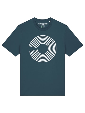wat? Apparel T-Shirt Abstract 01 in Petrol