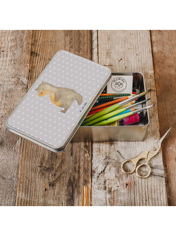 Mr. & Mrs. Panda Kaffeedose Otter Bauch ohne Spruch in Grau Pastell