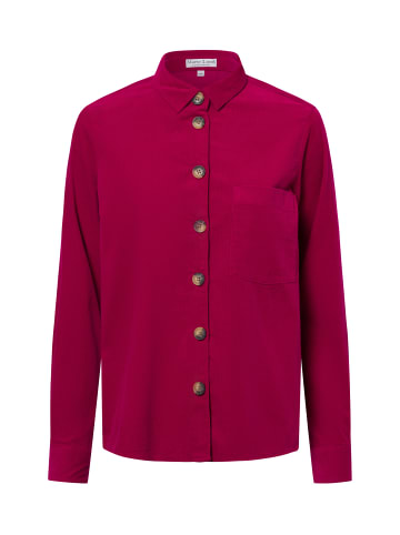 Marie Lund Cordbluse in himbeer