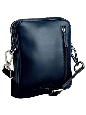 Leonhard Heyden Montreal Umhängetasche Leder 21 cm navy