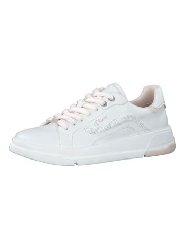 s.Oliver Sneaker Weiß/Rosa