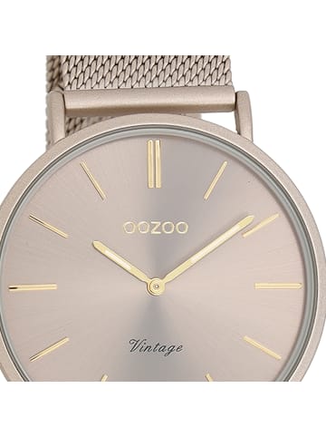 Oozoo Analog-Armbanduhr Oozoo Vintage Series braun groß (ca. 40mm)