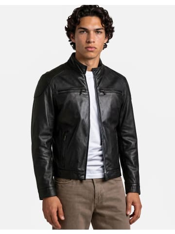 Bugatti Lederjacke BUFILIPPO in schwarz