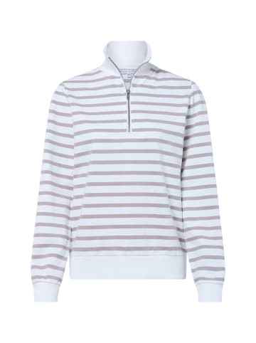 Marie Lund Sweatshirt in braun ecru - 0005