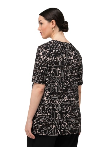 Ulla Popken Shirt in schwarz