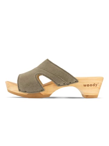 Woody Sandale in blau