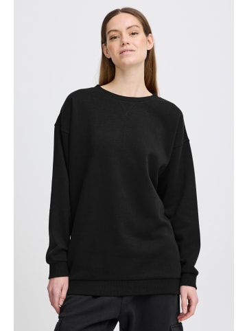 Oxmo Rundhalspullover OMHillary in Schwarz