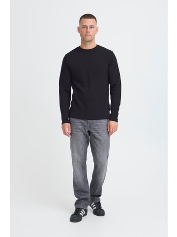 BLEND Langarmshirt BHForta in Schwarz