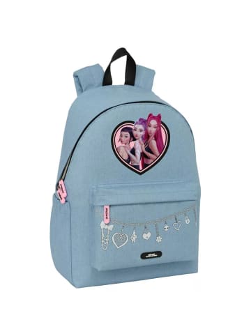 KPop Demon Hunters K-pop Demon Hunters Denim Dreams Schultasche, Laptop-Tasche mit Halter 43 cm