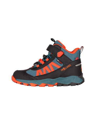 Trollkids Wanderschuh Hiker Mid Tronfjell in stormy blue