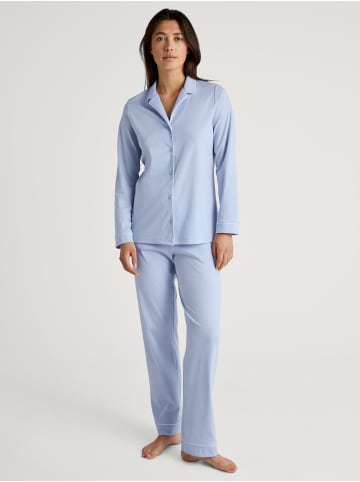 Calida Pyjama in harmony blue