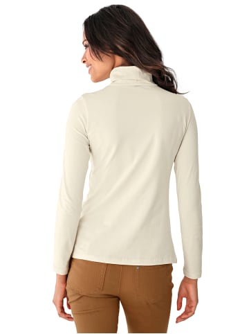 Heine Rollkragen-Shirt in ecru