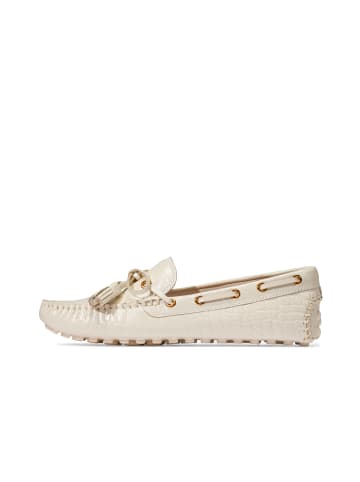 Cole Haan Loafer GISSELLA DRIVERS in IVORY CROC PRT LTR
