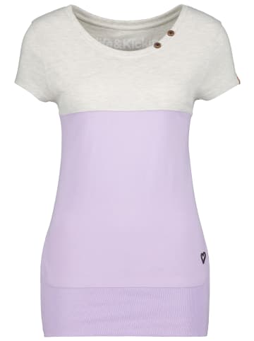 alife and kickin Shirt, T-Shirt CoraAK A in digital lavender melange