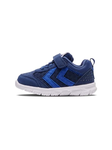 Hummel Elastische Schnürsenkel Sneaker Crosslite Infant Lebensstil Kinder in DRESS BLUES