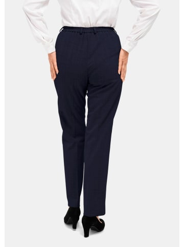 GOLDNER Kurzgröße:  Trevira-Schurwollschlupfhose MARTHA in marine