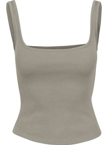Urban Classics Tanks & Camis in green/grey