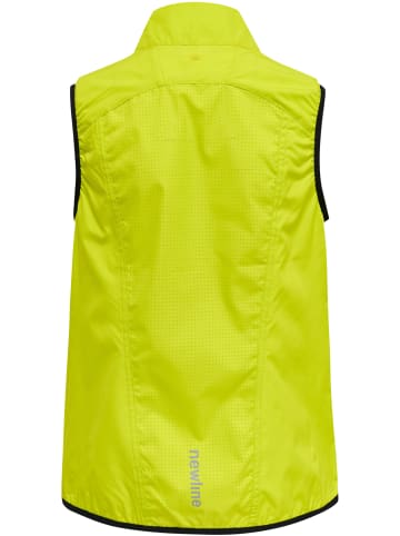Newline Reißverschluss Vest Reflektierend Logo Kids Core Kinder in EVENING PRIMROSE
