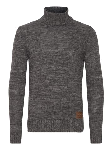 !SOLID Rollkragenpullover in grau