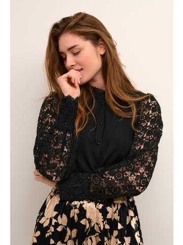 CULTURE Langarm-Bluse CUbenton Relaxed fit in Black