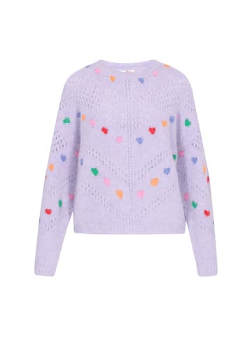 myMo Women Sweater in lilac