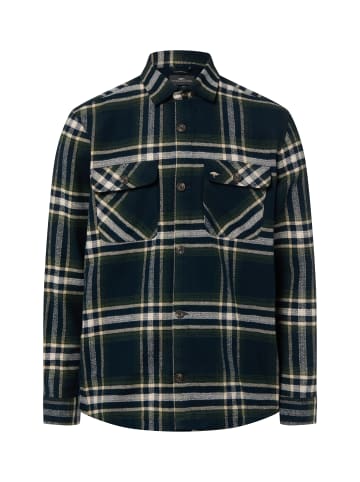 FYNCH-HATTON Overshirt in marine oliv