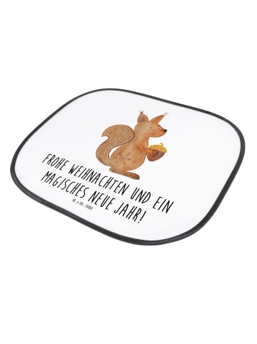 Mr. & Mrs. Panda Sonnenschutz Fenster Auto Eichhörnchen Weihnach... in Weiß