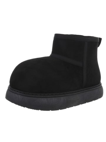 Ital-Design Stiefelette in Schwarz